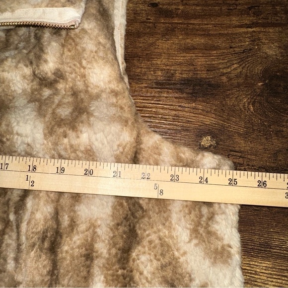 Catherine Malandrino Faux Fur Size 1X Vest Boho Y2K Hippie‎ Western Mobwife - Picture 4 of 11